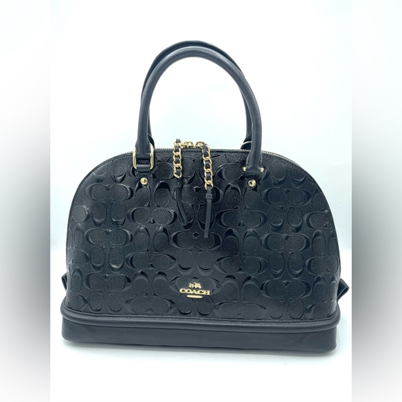 Coach Mini Sierra Satchel – Signature Leather (F27597) - Picture 1 of 8